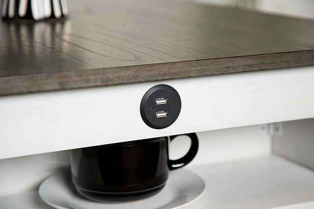 Lescles 3 Pc Counter Ht Set (1 Table + 2 Chairs) - Furniture Home Store (Hanford, CA)