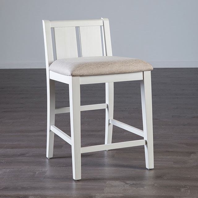 Lescles 3 Pc Counter Ht Set (1 Table + 2 Chairs) - Furniture Home Store (Hanford, CA)