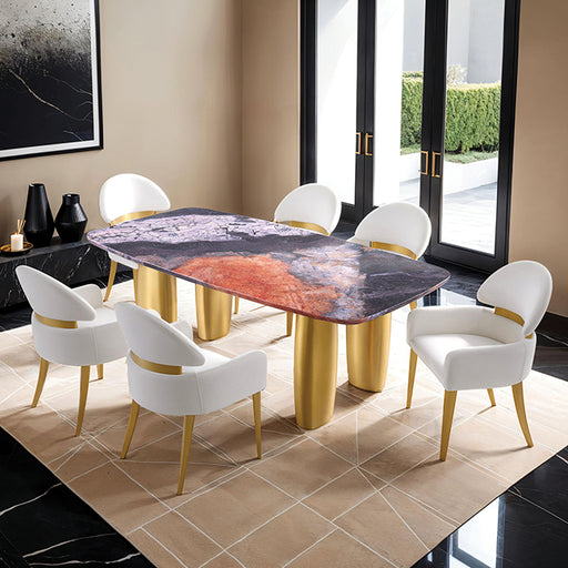 Northolt 7 Pc Dining Table Set - Furniture Home Store (Hanford, CA)