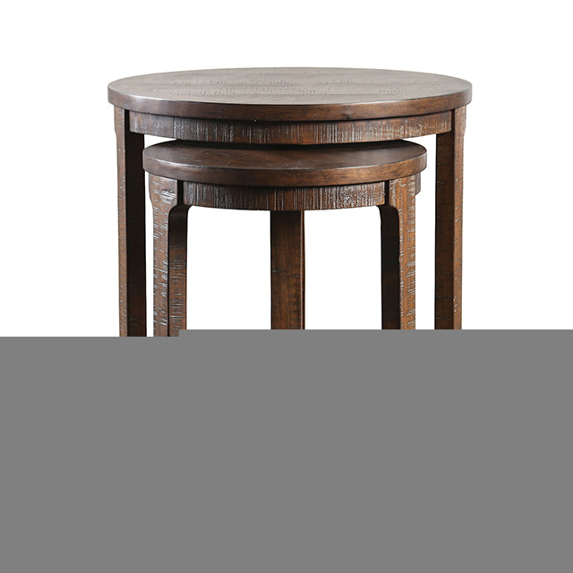 Hickory Nesting End Table