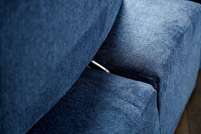 Stavanger 2-Seater w/ Square Ottoman - Furniture Home Store (Hanford, CA)