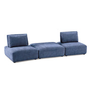 Stavanger 2-Seater w/ Square Ottoman - Furniture Home Store (Hanford, CA)