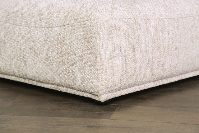 Stavanger 2-Seater w/ Square Ottoman - Furniture Home Store (Hanford, CA)