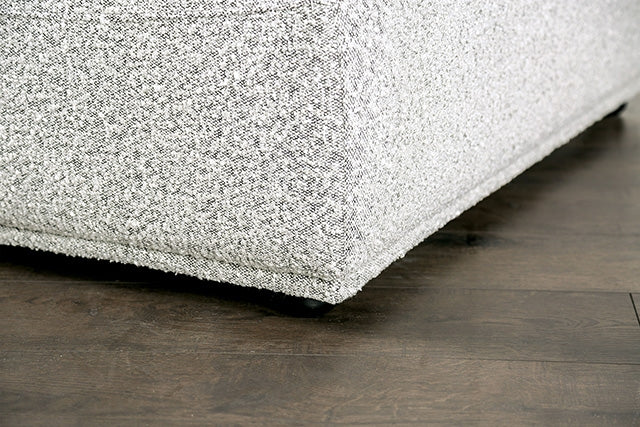 Stavanger 2-Seater w/ Square Ottoman - Furniture Home Store (Hanford, CA)