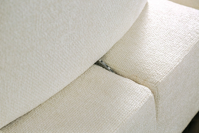 Stavanger 2-Seater w/ Square Ottoman - Furniture Home Store (Hanford, CA)