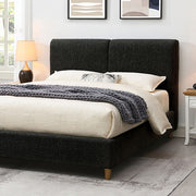 Stavern E.King, Full, & Queen Bed Grey & Black - Furniture Home Store (Hanford, CA)