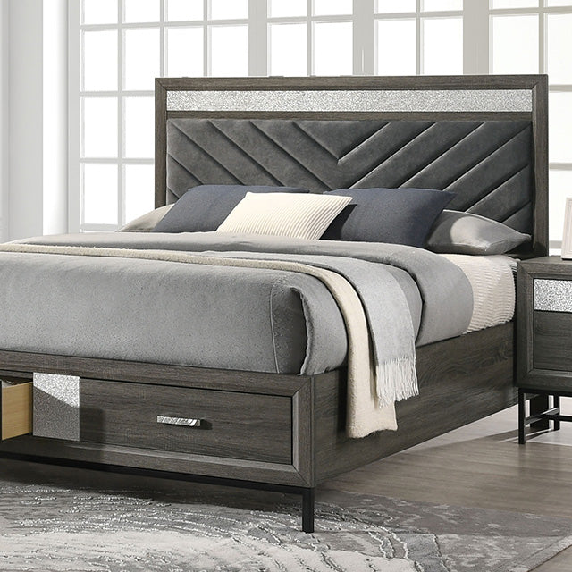 Voleta E.King & Full Bed - Furniture Home Store (Hanford, CA)