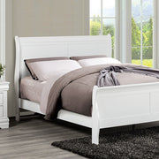 Louis Philippe Full, Twin, Full, & King Bed Black, Grey, Brown & White - Furniture Home Store (Hanford, CA)