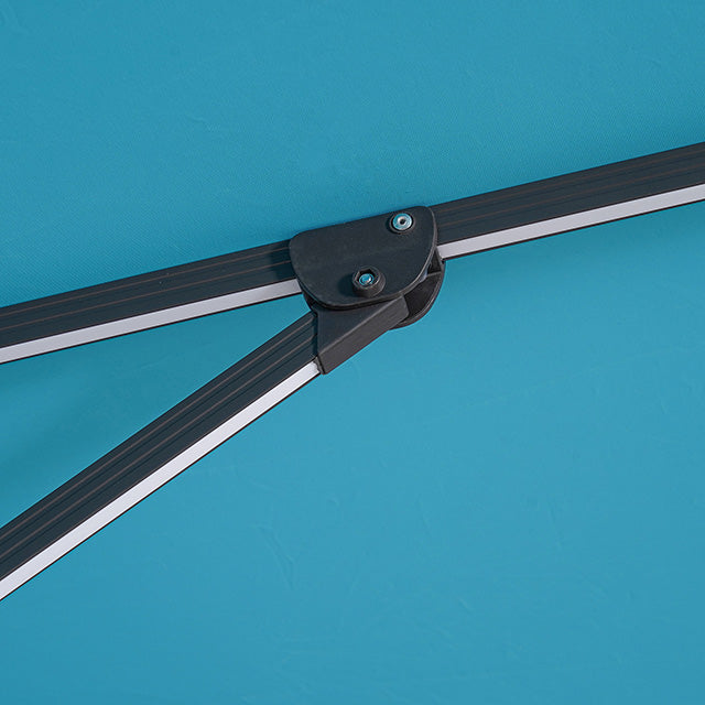 Sano 10 Ft Square Umbrella w/ Double Top w/ LED + 37" Large Base - Furniture Home Store (Hanford, CA)