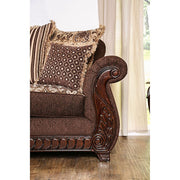 TABITHA Brown Chair, Brown - Furniture Home Store (Hanford, CA)