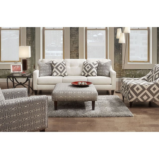 PARKER Ivory Sofa - Furniture Home Store (Hanford, CA)