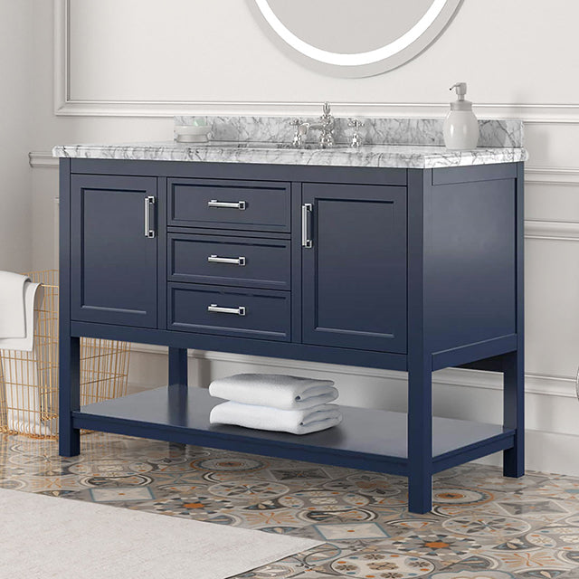 Reston Vanity with Top/ Sink - Furniture Home Store (Hanford, CA)