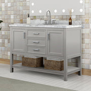 Reston Vanity with Top/ Sink - Furniture Home Store (Hanford, CA)
