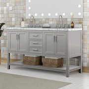 Reston Vanity with Top/ Sink - Furniture Home Store (Hanford, CA)