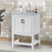 Reston Vanity with Top/ Sink - Furniture Home Store (Hanford, CA)