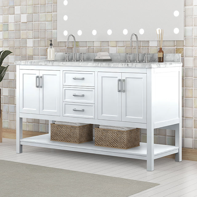 Reston Vanity with Top/ Sink - Furniture Home Store (Hanford, CA)
